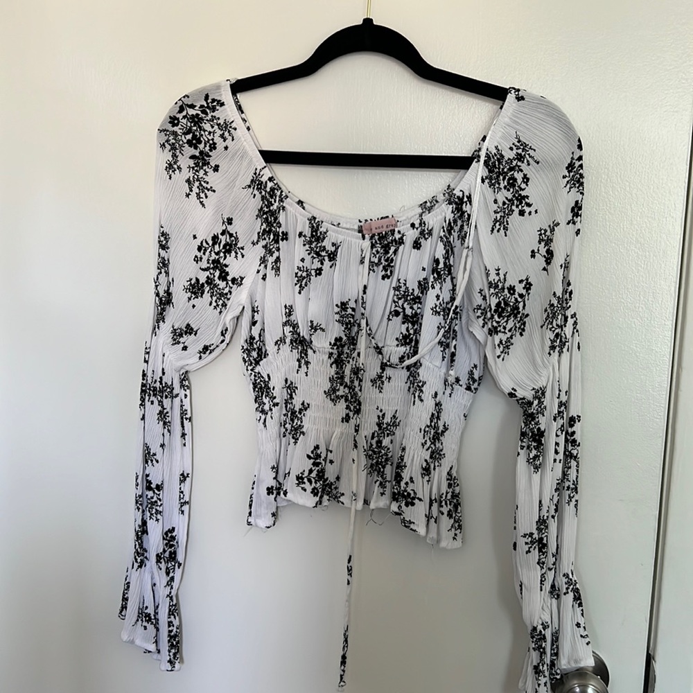 Crop top blouse